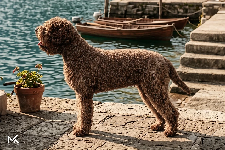 Emily – Lagotto Romagnolo dog | Negro Tesoro Lagotti di Riccioli Dolci Emily – sučka Lagotto Romagnolo