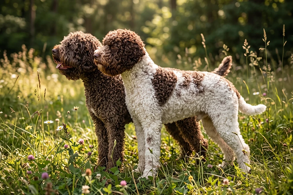 nino-a-emily_Home Emily a Nino – rodičia očakávaného vrhu F Lagotto Romagnolo